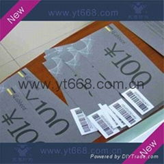 Anti-counterfeiting water mark ticket printing