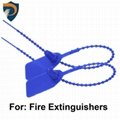 DP-250CY Plastic Security Fire Extinguisher Seal Tag