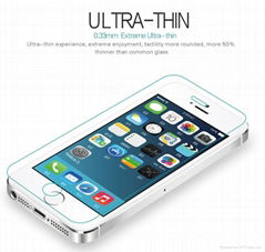 super thin toughened glass membrane,for iphone 