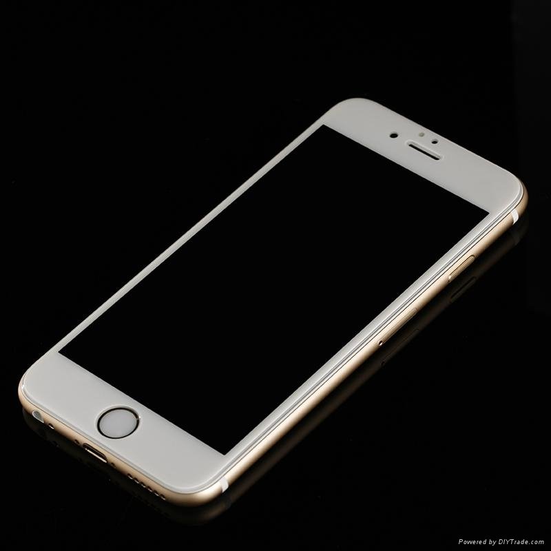 Mobile phone screen protector new color tempered glass screen protector 4