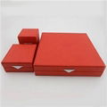 Three Pcs Jewelry Leather Box Set 1