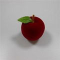 Apple Shape Velvet Ring Box