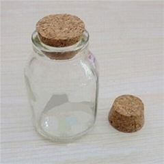 Cork Glass Apothecary Jars