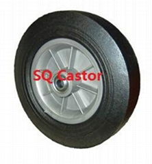 Hand truck rubber wheel