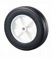 Solid rubber wheel 1