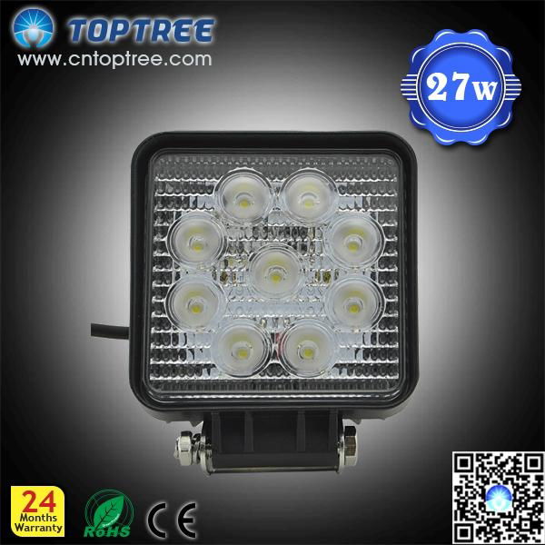 4inch 27W High Power LED truck work light