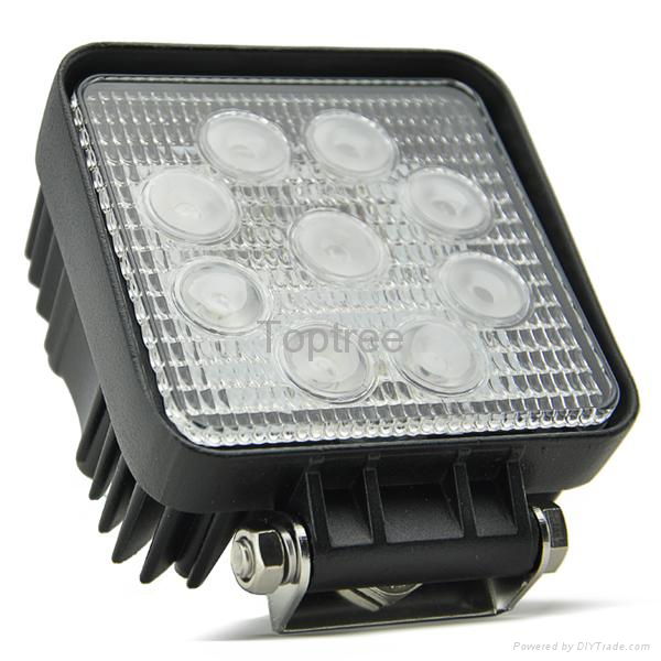 4inch 27W High Power LED truck work light 3