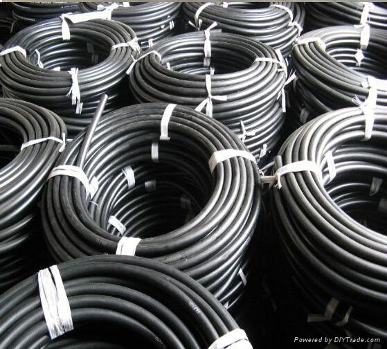Steel wire braided hydraulic rubber hose 3