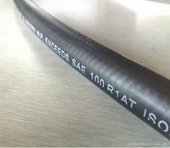 Cloth surface hydraulic rubber hose 3/8"