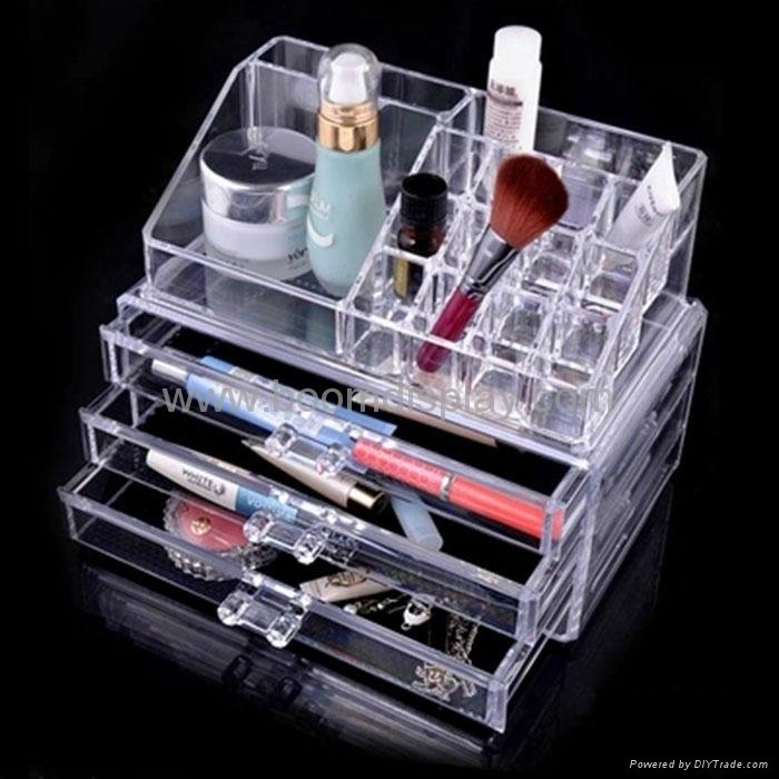 Acrylic Cosmetic Display Lipstick Stand Holder 2