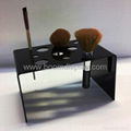 Custom made clear Acrylic Cosmetic Eye Shadow Display 5