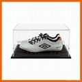 acrylic football boot display case