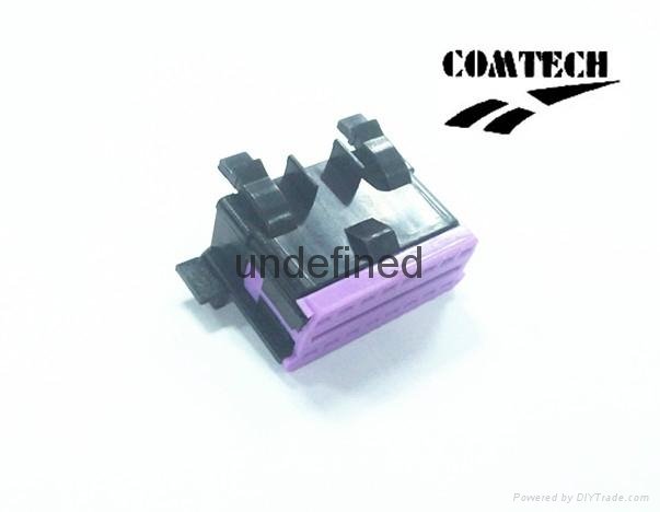 Popular female plastic shell with triangular ring and purple card 2