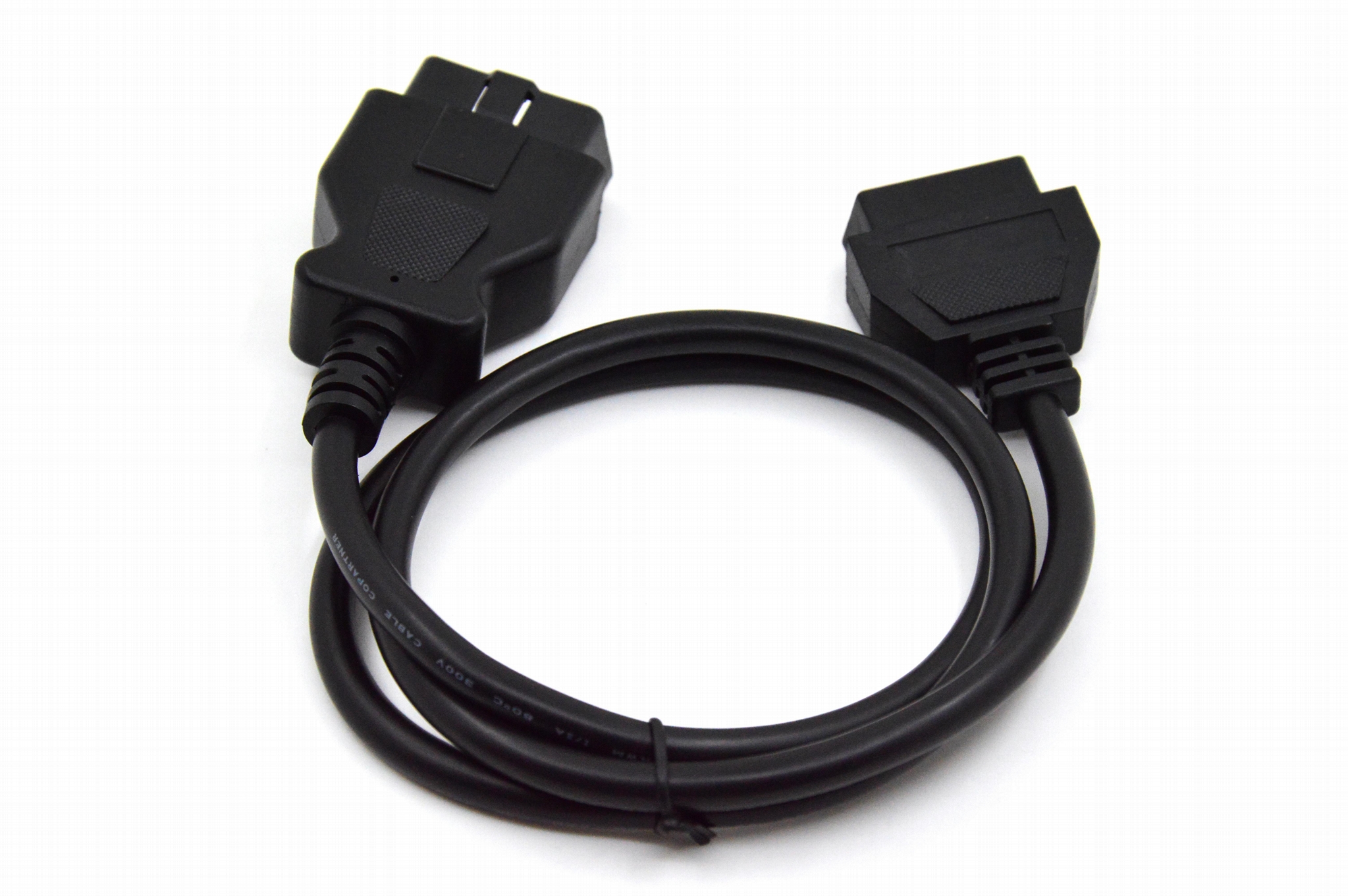 Auto OBD2 Tester extension cord ELM327 OBDII 16P FEMALE TO MALE CABLE