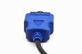 Auto OBD2 Tester extension cord ELM327 OBDII 16P FEMALE  TO MALE CABLE 4