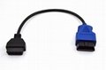 Auto OBD2 Tester extension cord ELM327 OBDII 16P FEMALE  TO MALE CABLE 1