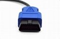 Auto OBD2 Tester extension cord ELM327 OBDII 16P FEMALE  TO MALE CABLE 3