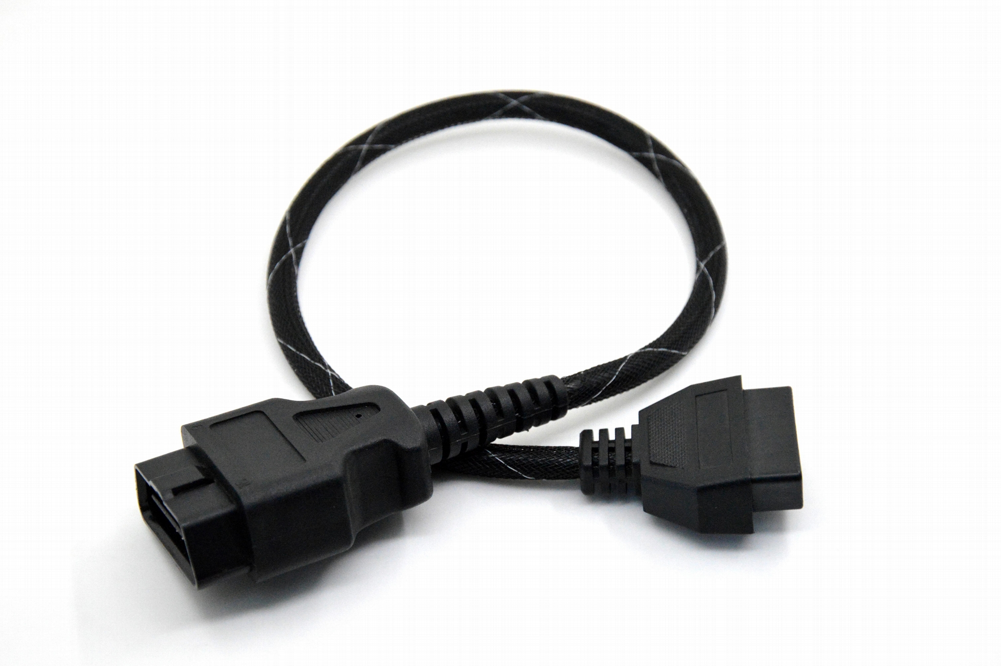 Auto OBD2 Tester extension cord ELM327 OBDII 16P FEMALE TO MALE CABLE