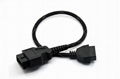 Auto OBD2 Tester extension cord ELM327 OBDII 16P FEMALE  TO MALE CABLE