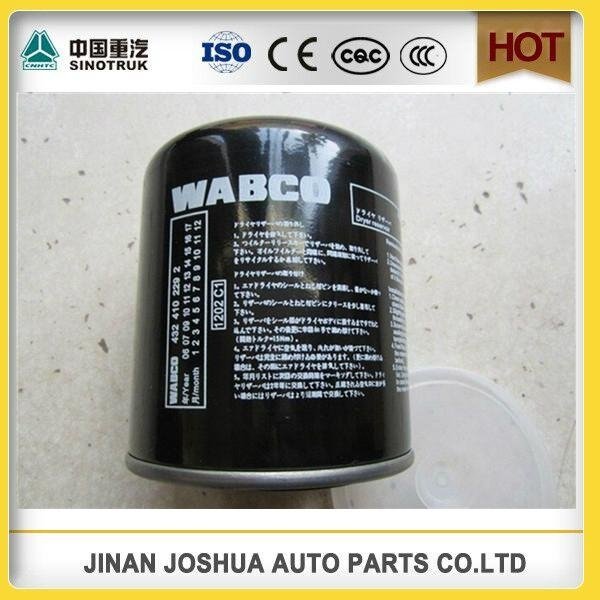 HOWO spare truck parts drier 4