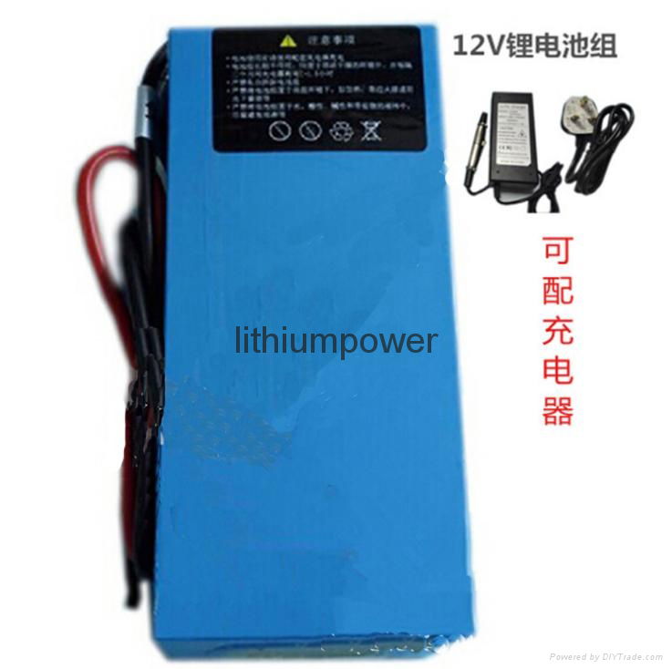 氙氣燈專用12V50Ah鋰離子電池