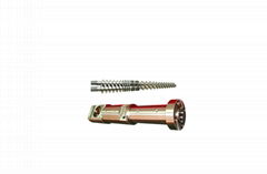 Conical twin screw & barrel 