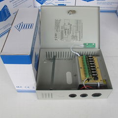 UPS不间断监控电源箱12V10A120W8路输出