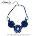 Fashion statement bib necklace