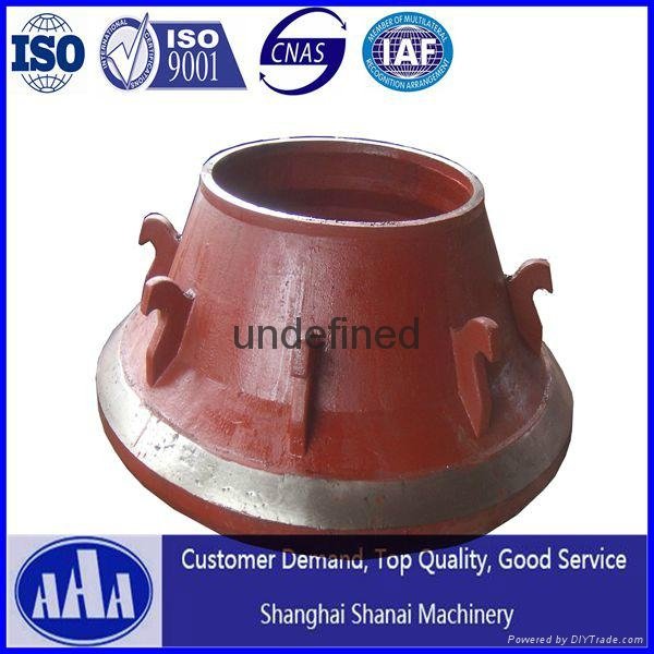 concave and mantle parts for cone crusher  5