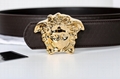 wholesale highest quality Versace Belt Silk fabric top material belt fashion