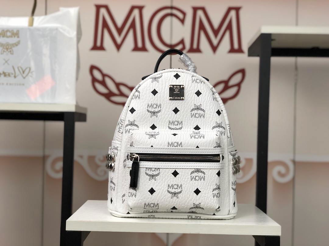 MCM Visetos Studded Medium Stark M Backpack MCM backpack MCM bag MCM handbags (China ...