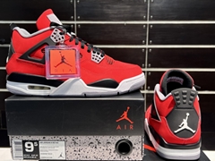 Hot shoes Air Jordan 4 Retro  Toro Bravo sneakers for men basketball shoes (Hot Product - 2*)