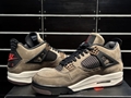 Travis Scott x Air Jordan 4  Dark Mocha  sport shoes  men shoes sneaker