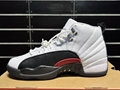 Air Jordan 12  Red Taxi running shoes  sport shoes Basketball shoes hot sale