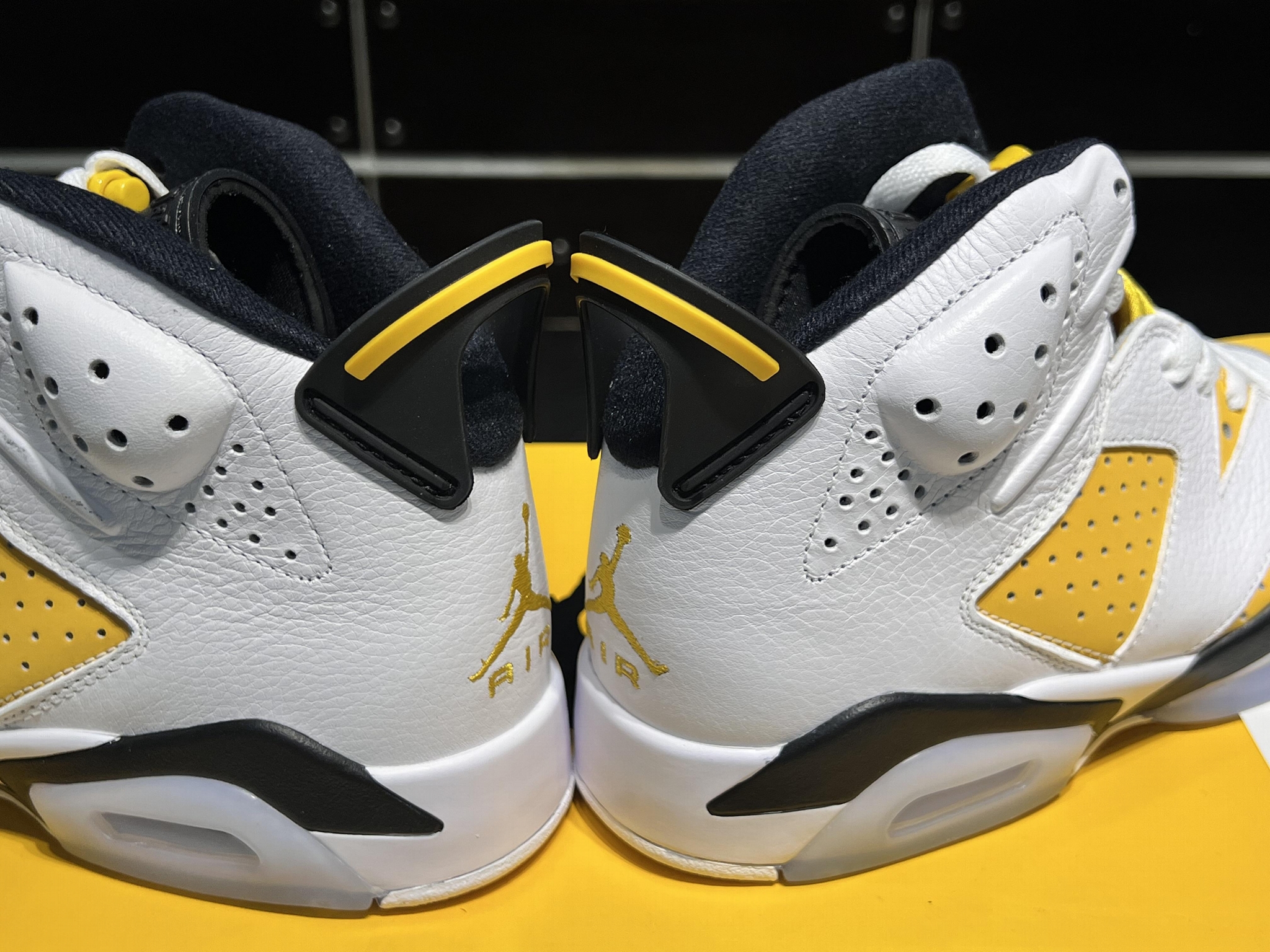 Best qaulity Air Jordan 6 Yellow Ochre Sneake basketball Shoes 6