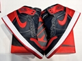 Newest  Air Jordan 1 High OG WMNS Satin Bred shoes Dunk shoes  Basketball Shoes 