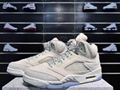 TOP Air Jordan 5 Retro SE Craft Light Orewood Brown sneakers basketball shoes