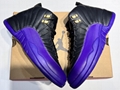 The Newest top Air Jordan 12 Retro Field Purple basketball shoes SPORT SHOES
