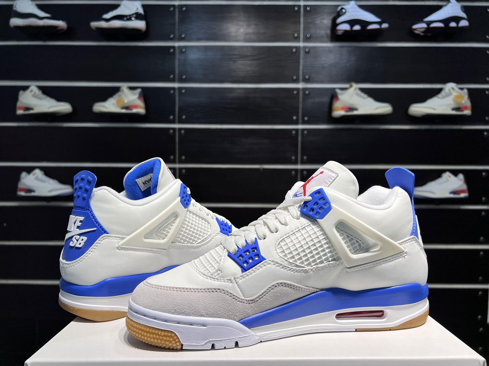 Wholesale NK SB x Jordan Air Jordan 4 Sapphire Running Shoes sport shoes 2