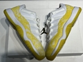 AirJordan11 Retro Low Yellow Snakeskin Women's Low-top basketball shoes sneakers
