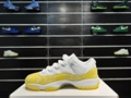 AirJordan11 Retro Low Yellow Snakeskin Women's Low-top basketball shoes sneakers
