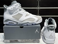 Wholesale new shoes Air Jordan 6 Retro Cool Grey shoes sneakers sport shoes 