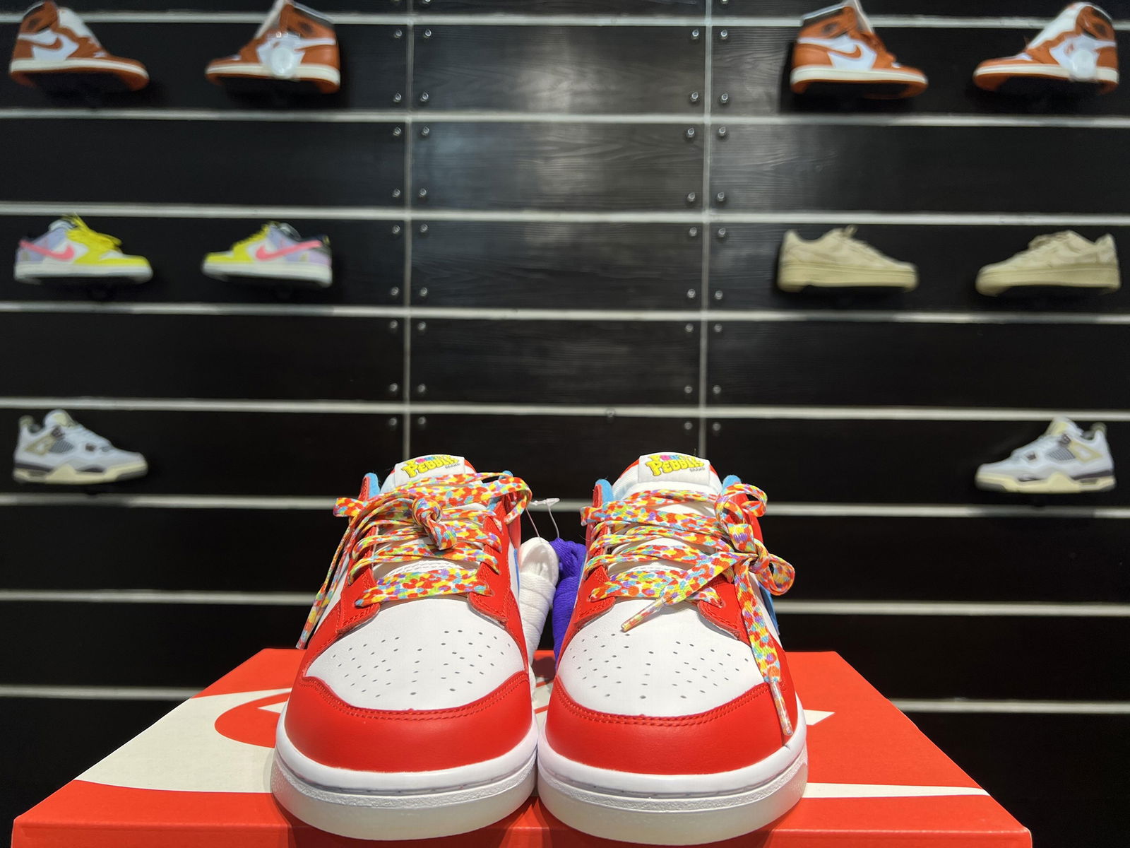       Dunk Low QS LeBron James Fruity Pebbles shoes sport shoes  4