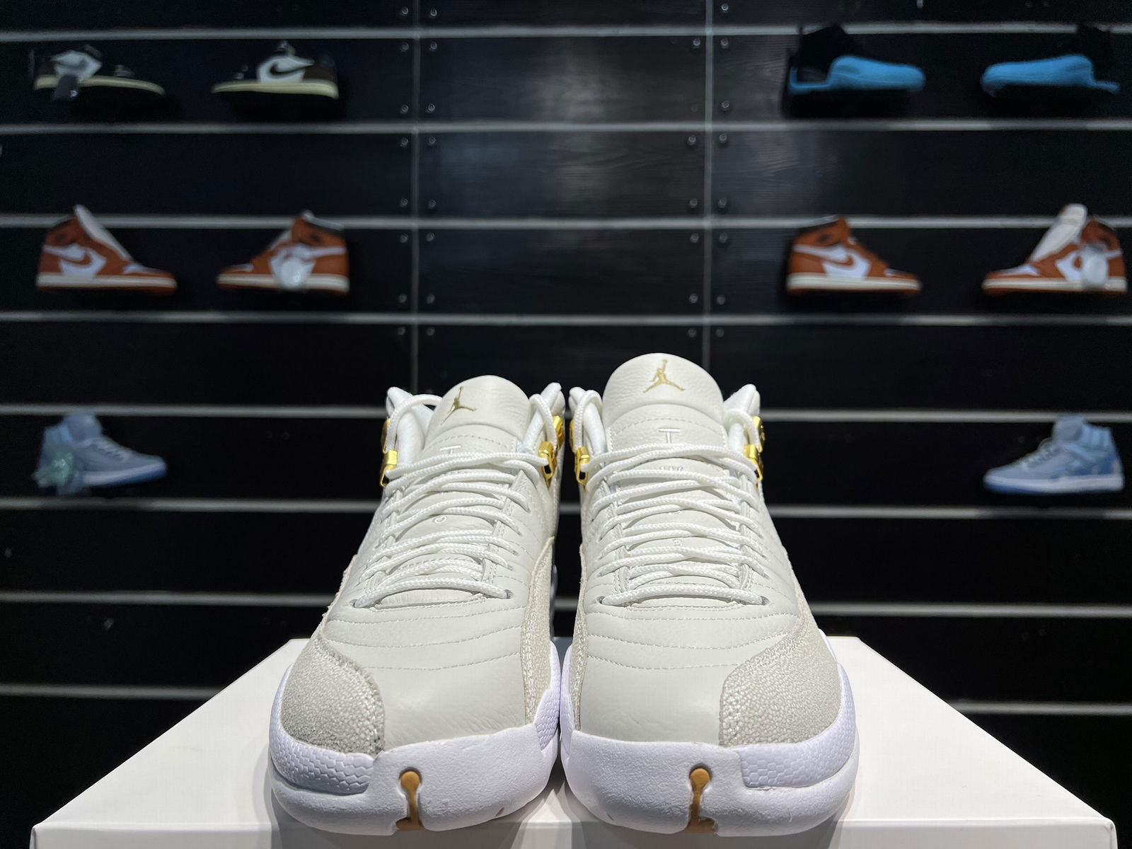 Air Jordan 12 Retro OVO White basketball shoes running shoes 4