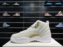 Air Jordan 12 Retro OVO White basketball shoes running shoes