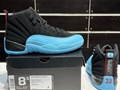 Best quality Air Jordan12 Retro Gamma Blue High-top basketball shoes sport shoes