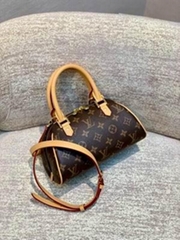 Leather New Women's handbag wholesale Bucket Bag with strap