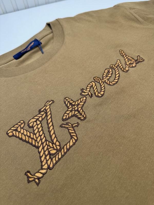               Embroidered Signature Cotton T-Shirt Kangaroo Men's -shirts 11