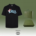 Wholesale newest Gucci Print T-Shirt Black Men T-Shirts rinted T-shirts