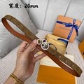 Wholesale Louis Vuitton  belt real leather factory sale top quality 